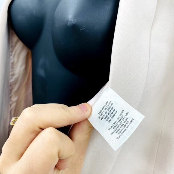 Babaton Aritzia Light Pink Ruched Sleeve Blazer - Picture 4 of 4